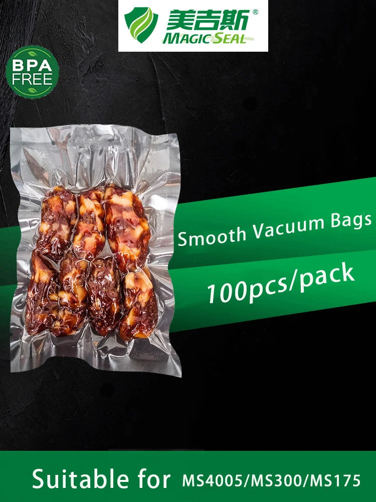 Vacuum Sealer Machine MAGIC SEAL MS300 for Food Plastic Packaging Sealer Mylar Bags Sealer Sealing machine Automatic Manual Mode