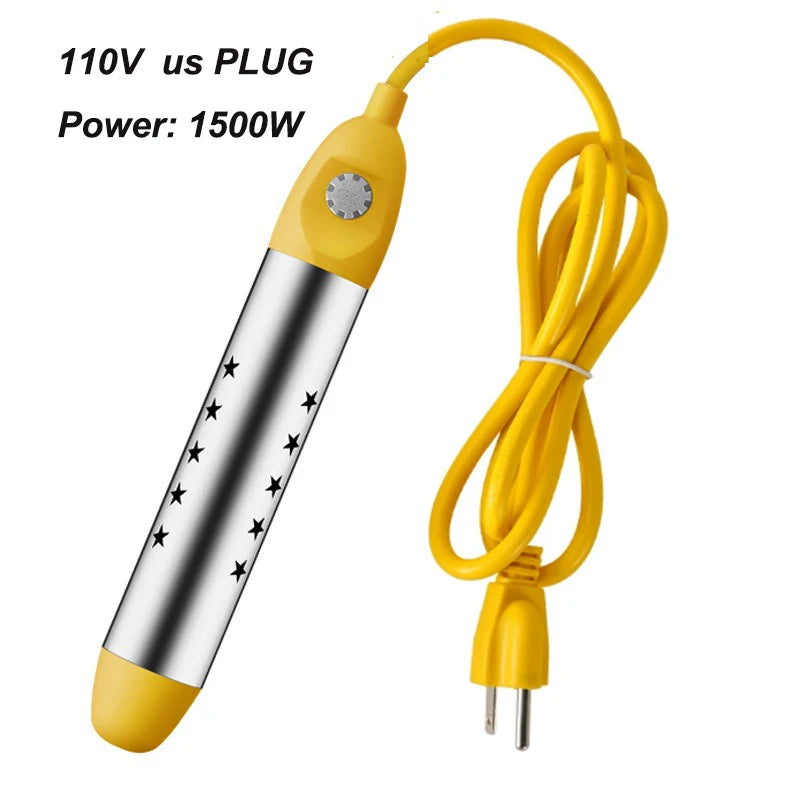 110V /220V Electric Heater Boiler Water Heating Element Portable Immersion Suspension Bathroom Swimming Pool water heater