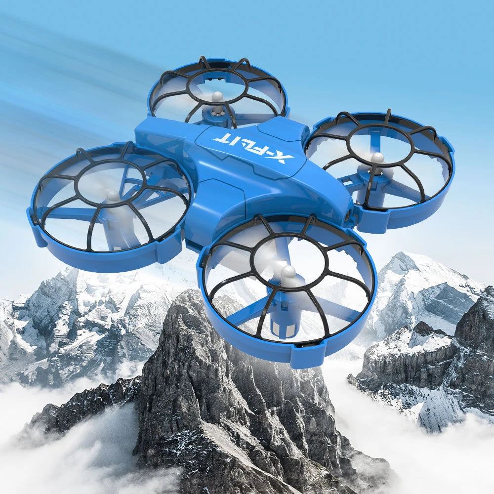 2.4G JJRC 4-rotor drone with multiple modes of gameplay, 360 ° rolling sea, land, and air three in one children's toy