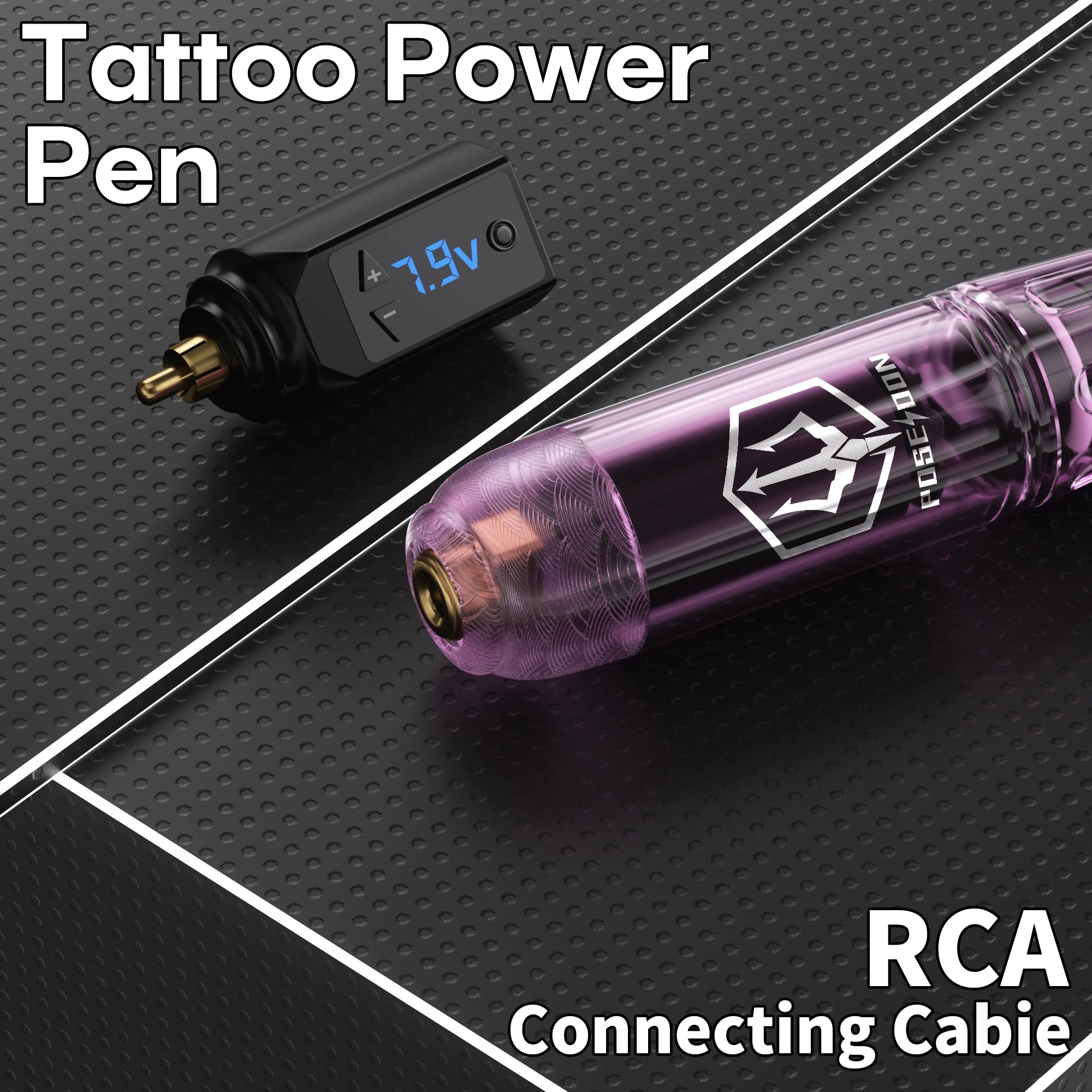 Tattoo Kit POSEIDON V5 Cool Tattoo Pen Kit For Permanent Makeup Tattoo Machine Kit Good Quality Tattoo Power Supply Tattoo Gun K