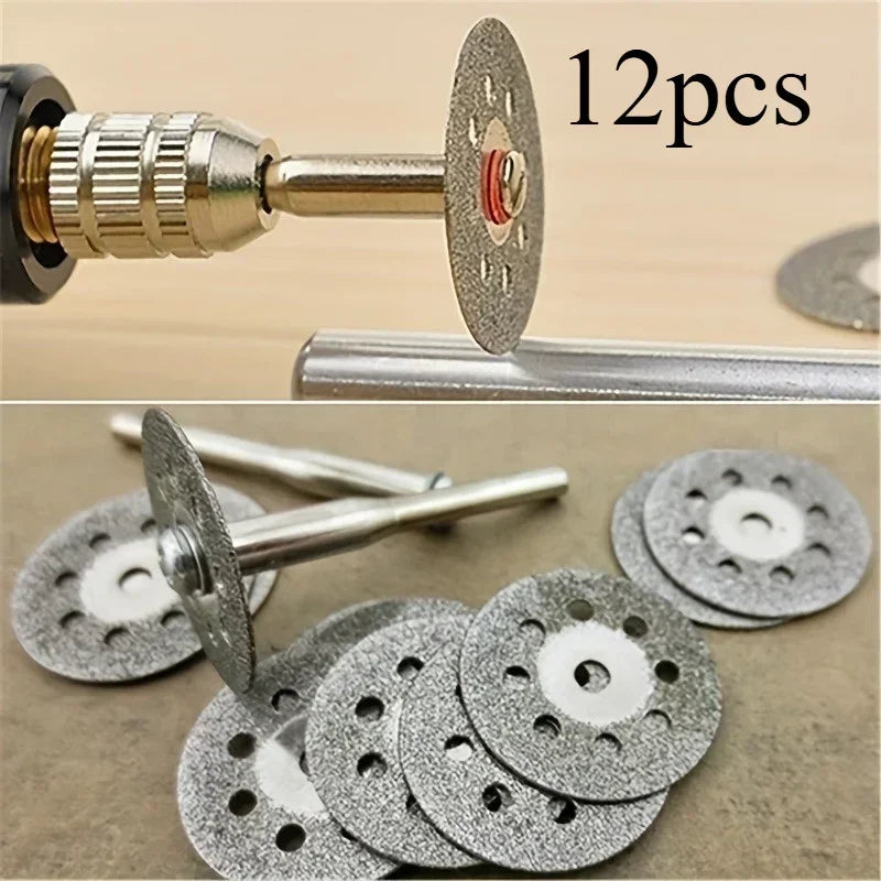 12pcs 22mm Diamond Cutting Disc 3mm