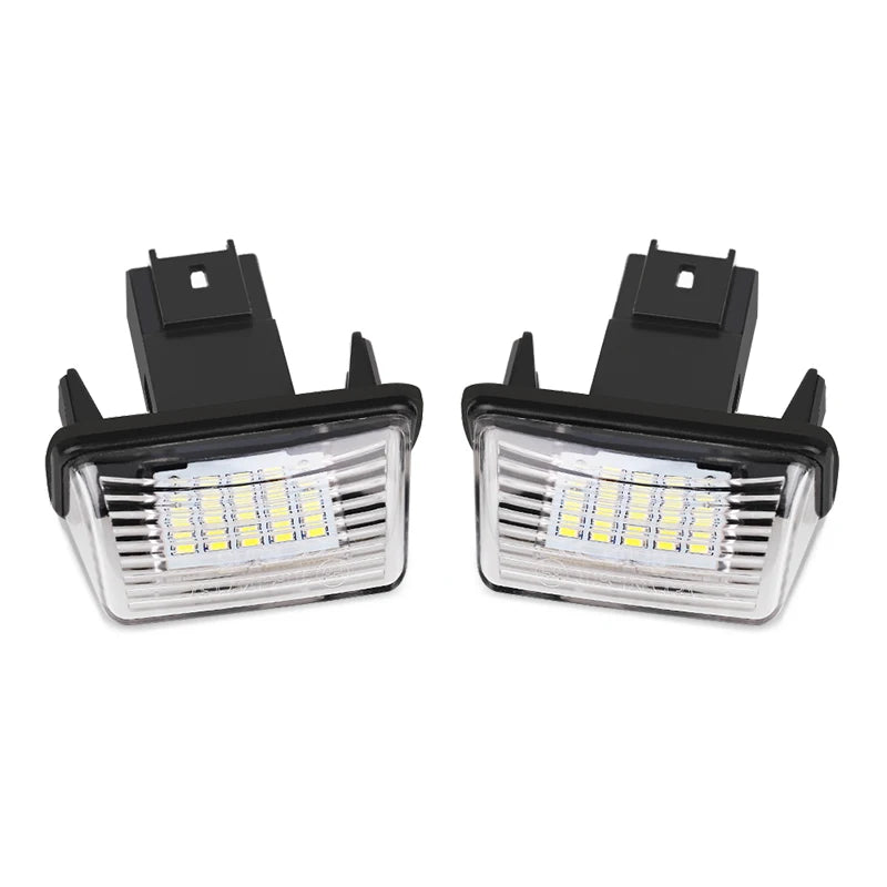 LED License Number Plate Light  For Citroen C3 C4 C5 BERLINGO Saxo Xsara Picasso for Peugeot Partner 306 new/307 new/308/5008