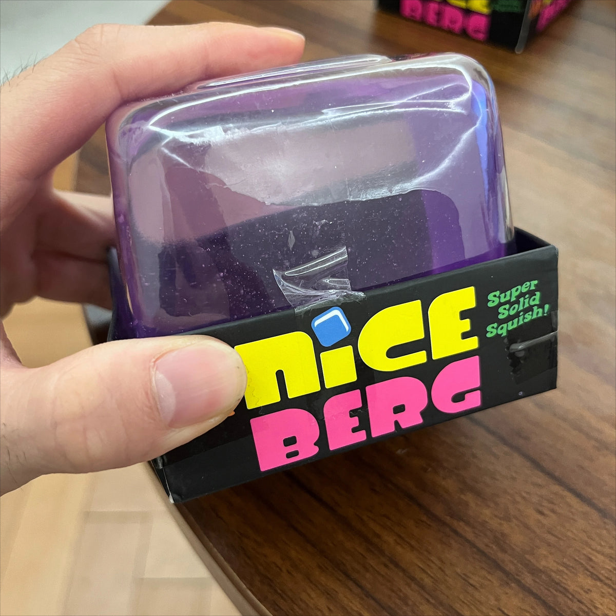 8.5cm Super Big Needoh Nice Berg Sensory Stress Reliever Fidget Tool for Anxiety & Focus Desk Sensory Cube Gifts