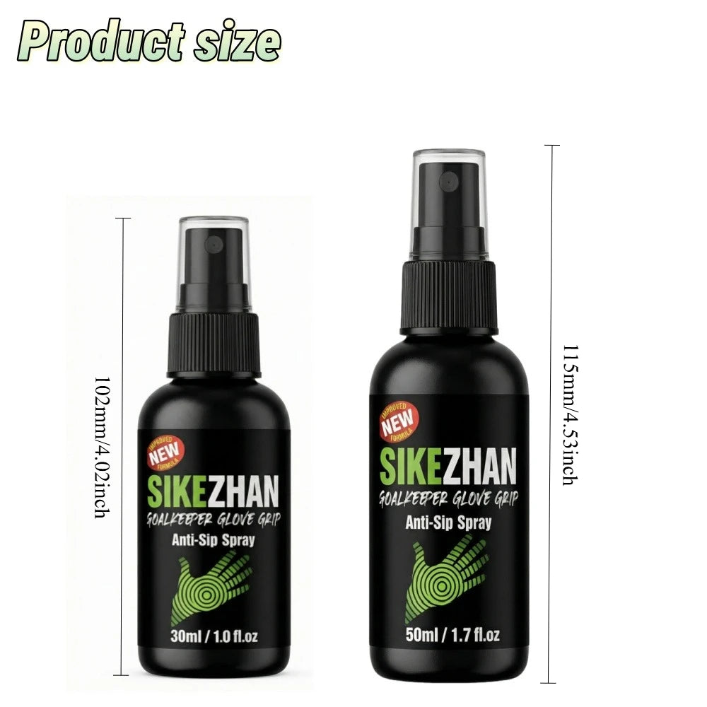 Goalkeeper Glove Grip Spray Extra Sticky for Soccer & American Football Non-Slip Tackifier Revive Old Gloves Grip Boost Glue