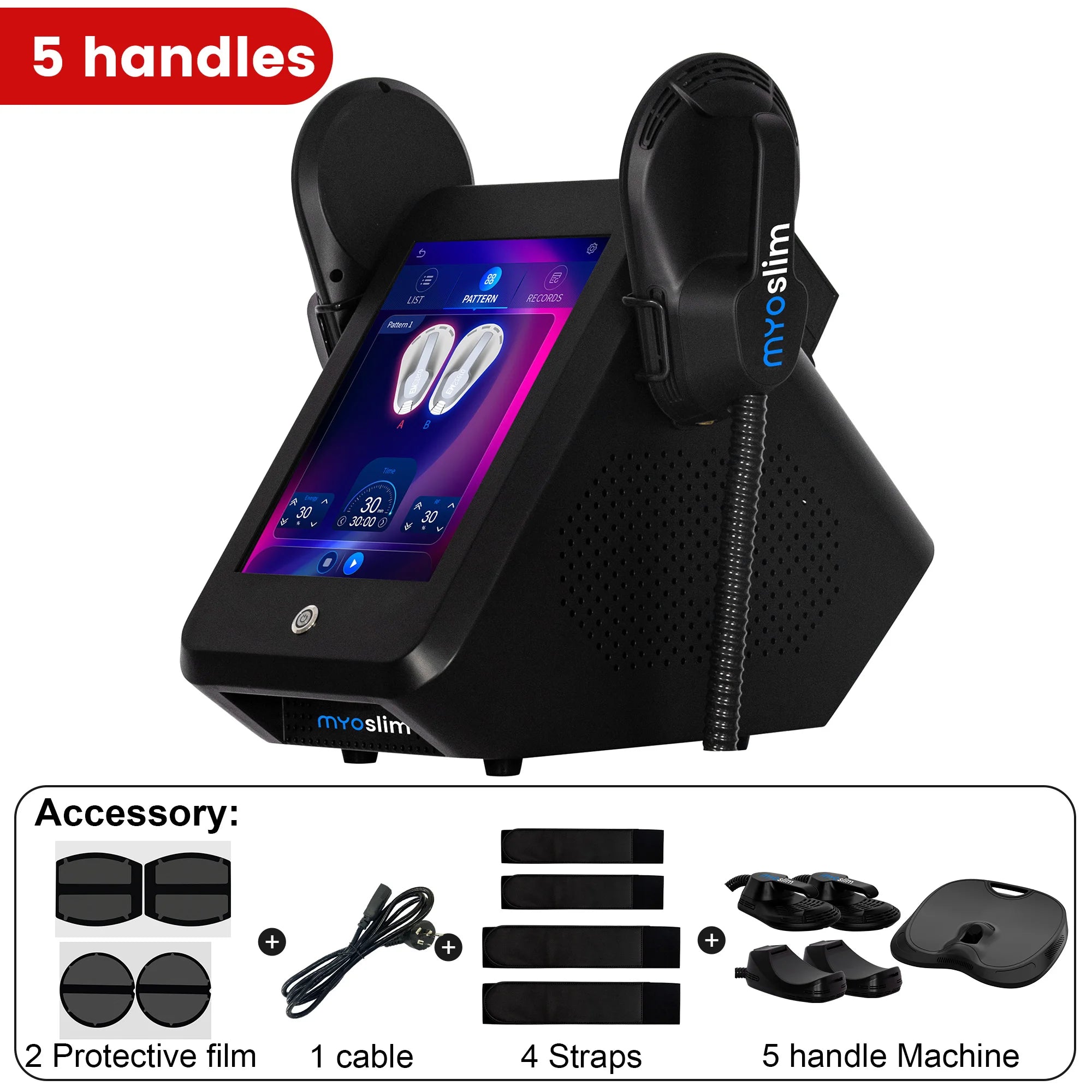 6500W EMS Neo RF Body Sculpt Machine Pro Electromagnetic Fat Burning Muscle Stimulation Slimming Device For Fitness And Wellness