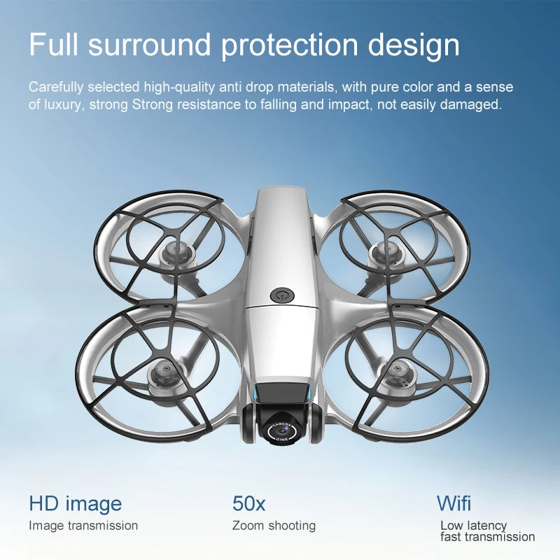 Lenovo GT9 Drone GPS Foldable Quadcopter Display Dual Lens 2.4G WiFi Optical Flow Positioning Powerful Brushless Motor HD Aerial