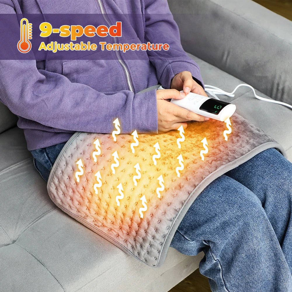 Electric Heating Pad Warm Winter Physiotherapy Blanket Shoulder Neck Back Spine Leg Pain Relief Hot Compress Pad Cushion