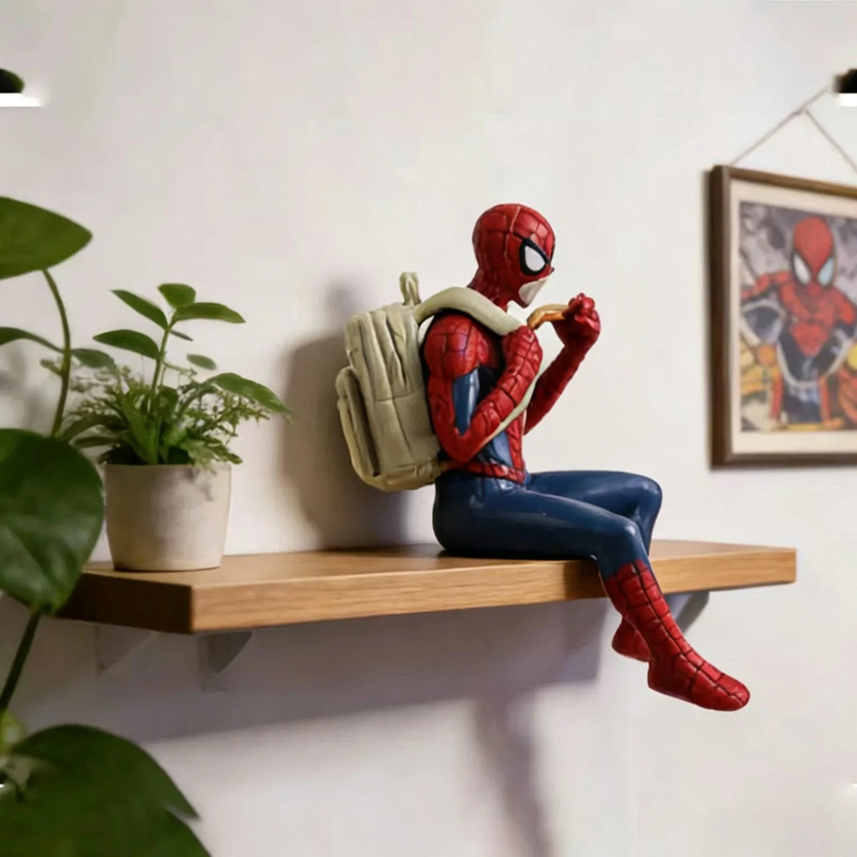 Popular Superhero Spider-Man 7-9 cm Mini Hand-made Desktop Model Decoration Game Peripherals Avengers Collection Toy Gift