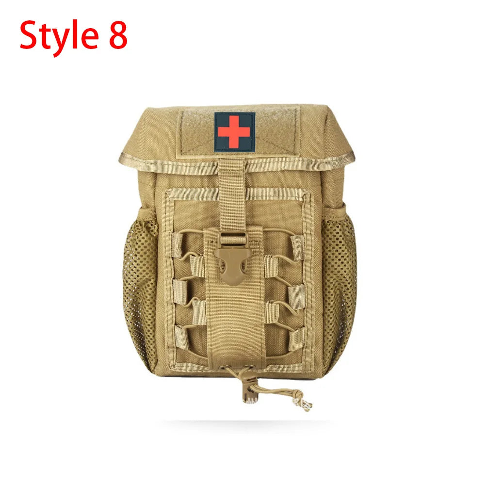 Ophidian IFAK EDC Bag Waist Belt Pack Hunting Vest Emergency Tools Pack Outdoor Medical First Aid Kit Camping Survival Pouch