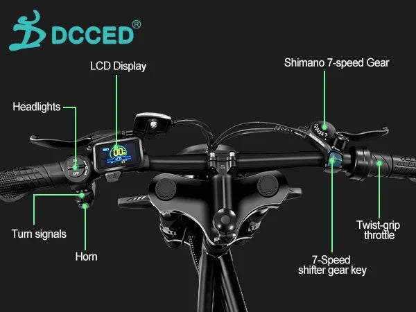 Explore off-road terrains effortlessly with this adult electric fat tire bicycle—an ideal companion for outdoor adventures!