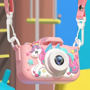 Capture every moment with this 1080P HD children’s digital video camera—featuring a 2.0-inch screen, perfect for toddlers to explore photography and video!