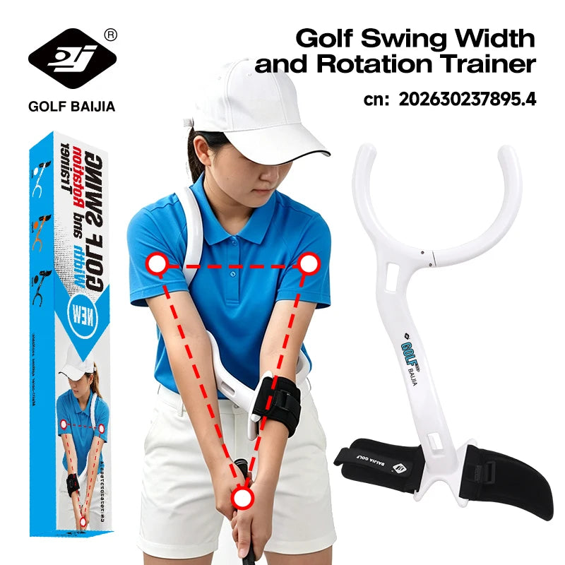 Golf Arm Swing Trainer, the Prosendr Widener, Golf Swing Width Trainer, Arm Swing Posture Improve Device, Suitable for Practice