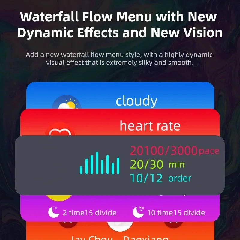 Stay connected and track your health with this stylish smartwatch for men and women—compatible with Android and iOS!