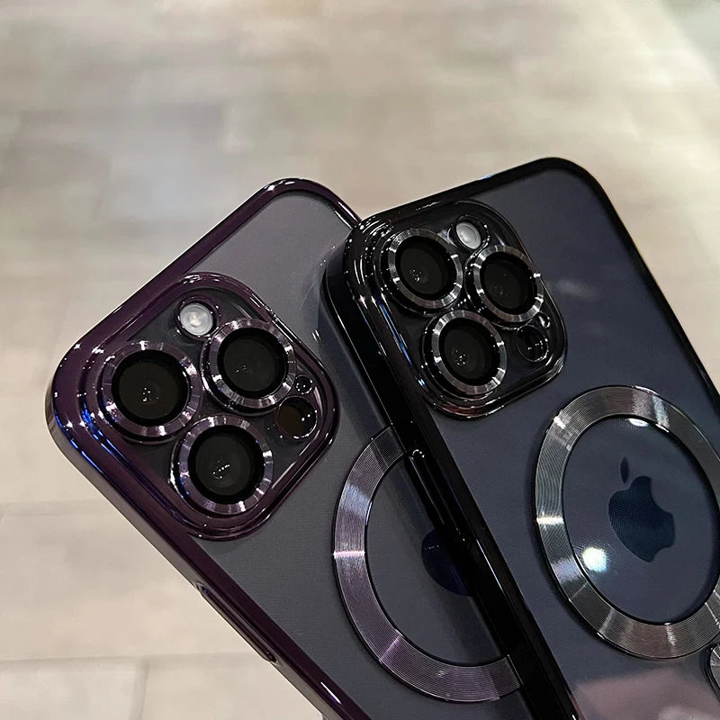 Wireless Charging iPhone 11 12 13 14 15 16 17 Pro Max Air Plus Shockproof Cover