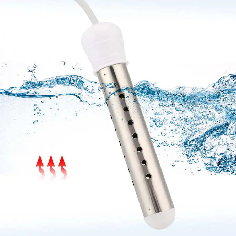 Immersion Electric Water Heater 2500W Portable Boiler Hot Water Pool Heater Swimming Pool Heating Tools For Travel Using