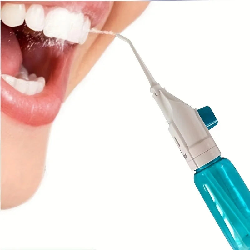 Keep your smile fresh on the go with this portable oral irrigator—high-pressure water flossing for a deep clean anytime, anywhere!
