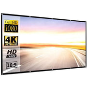 60, 72, 84, 100, 120, & 150 inch Simple Foldable Projection Screen