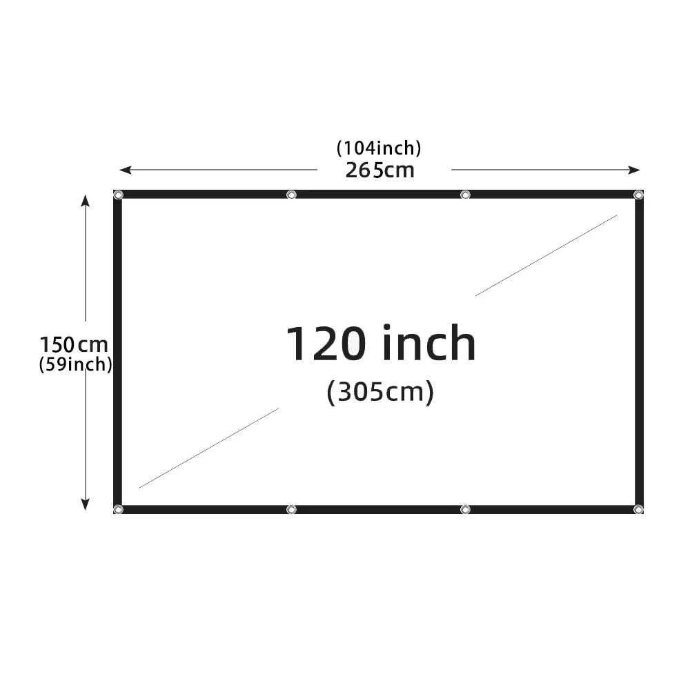 Projection Curtain 16: 9