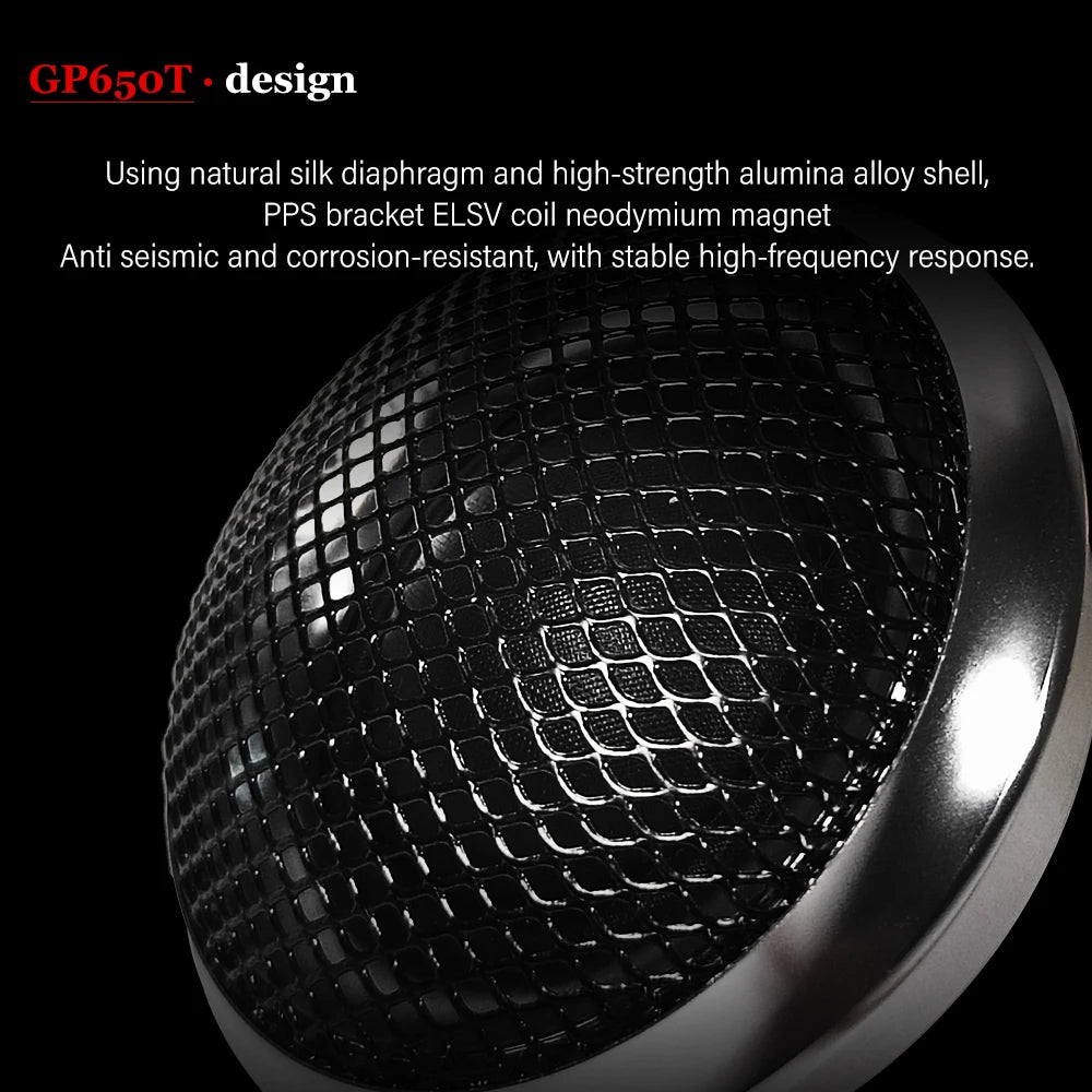 1.5inches Car High Fidelity Stereo Speaker Tweeter - Car Modified Car Audio Silk Dome Tweeters