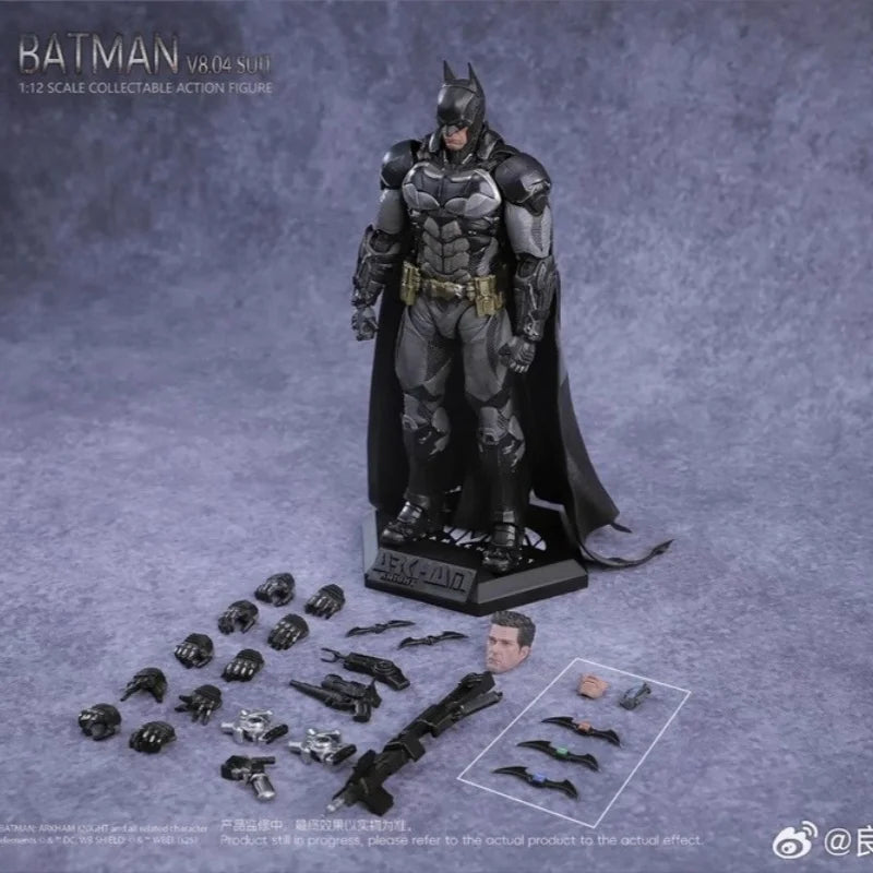 In Stock Lpzz Toys Arkham Knight Batman Deathstroke Red Death Laughing Batman Action Figure Toy Model Gift