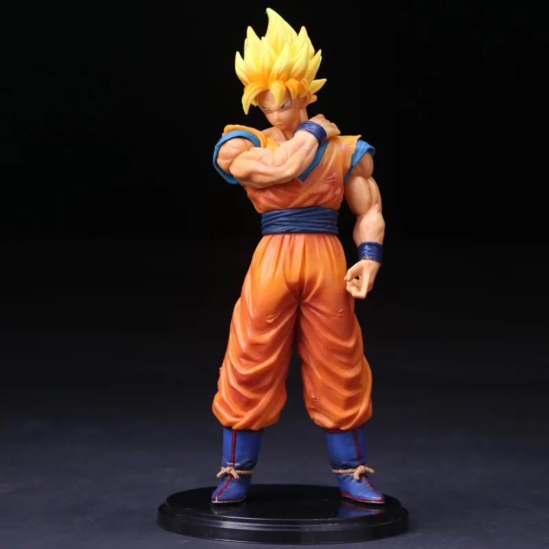 Bandai Dragon Ball Son Goku Vegeta Figure Super Saiyan Figure Anime Collectible Figurines for Kids DBZ Action Figure Model