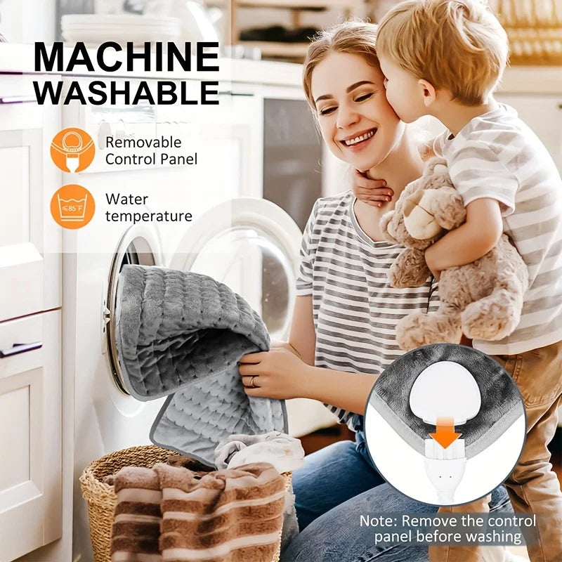 40" X 20", XXL heating pad, large electric heating pad, local warehouse, 9 heat levels