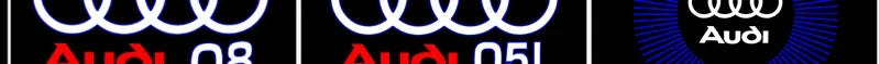 For Audi A4 A6L A5 A6 A8L Q8 Q3 Q4 Q5L Q7 RS ABT RS S7 S5 S6 Quattro Led Car Door Welcome Light Ghost Shadow Projector Logo Lamp