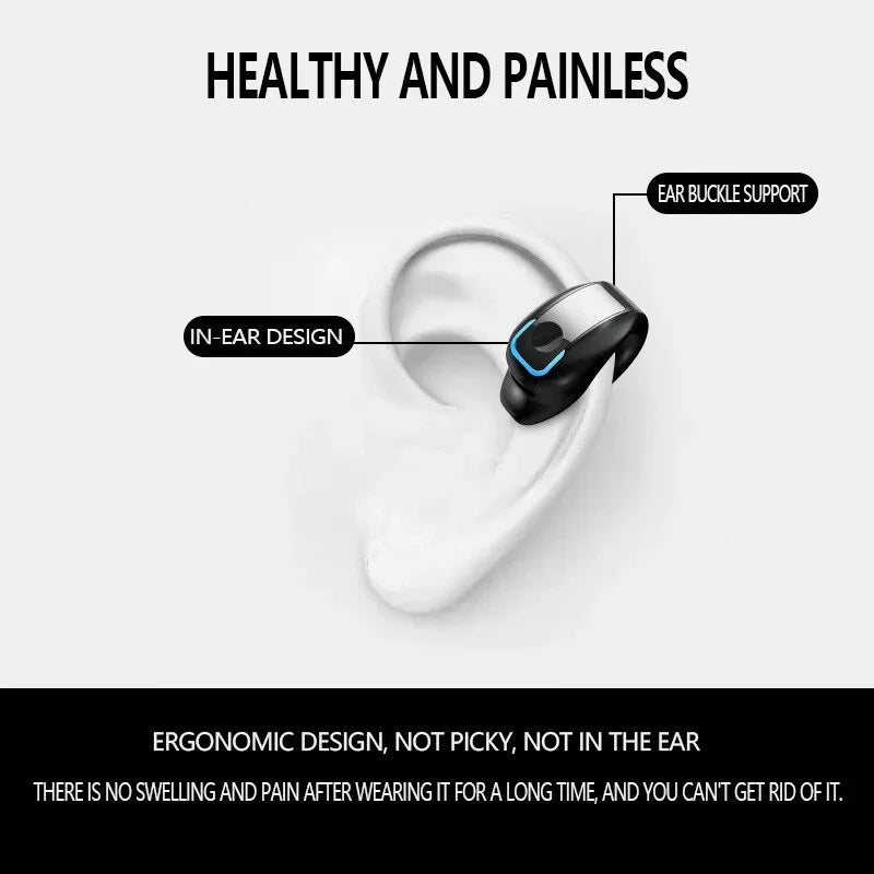 Earphone Clip Wireless Bluetooth Headphones
