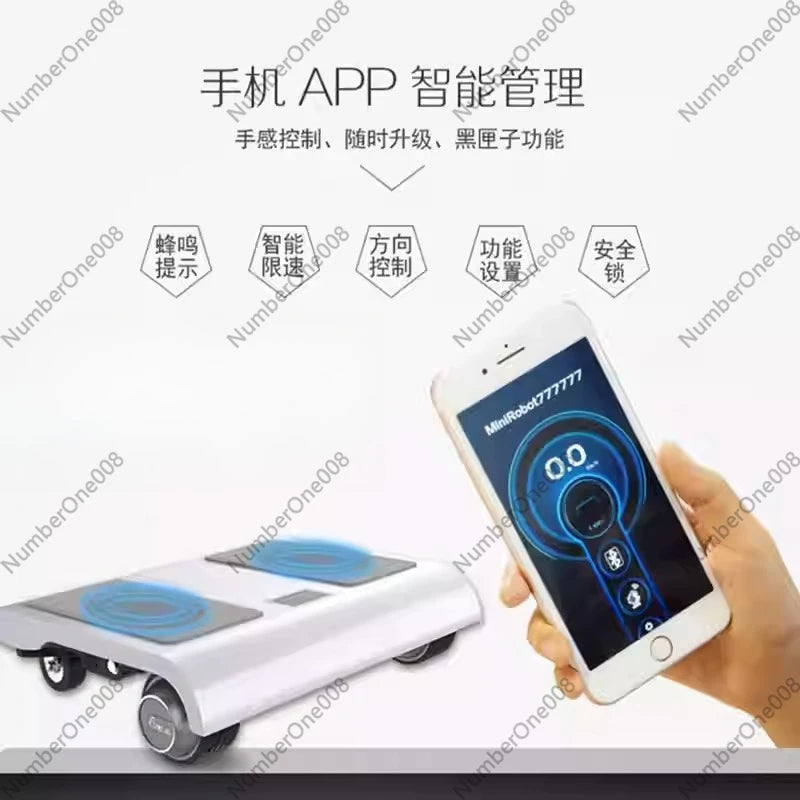 Portable APP Control 4 Wheels Electric Self Balance Scooter Hoverboard Skateboard Walkcar for Adults