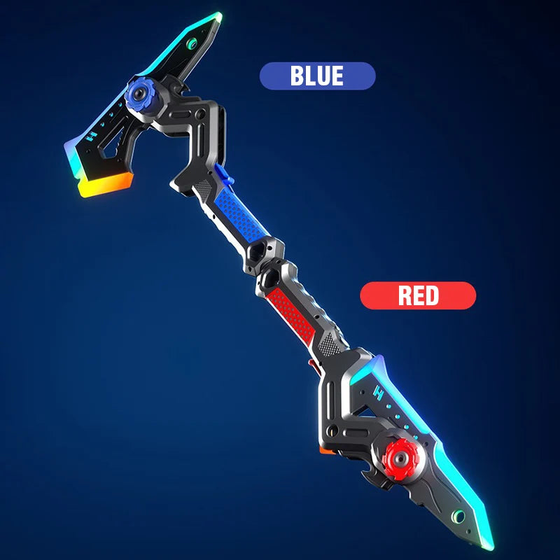 2026 AXE Lightsaber Toy 2 in 1 Sword Toys Lightstick Cosplay Role-Play outdoor Games for adult Children boys Children's Day Gift