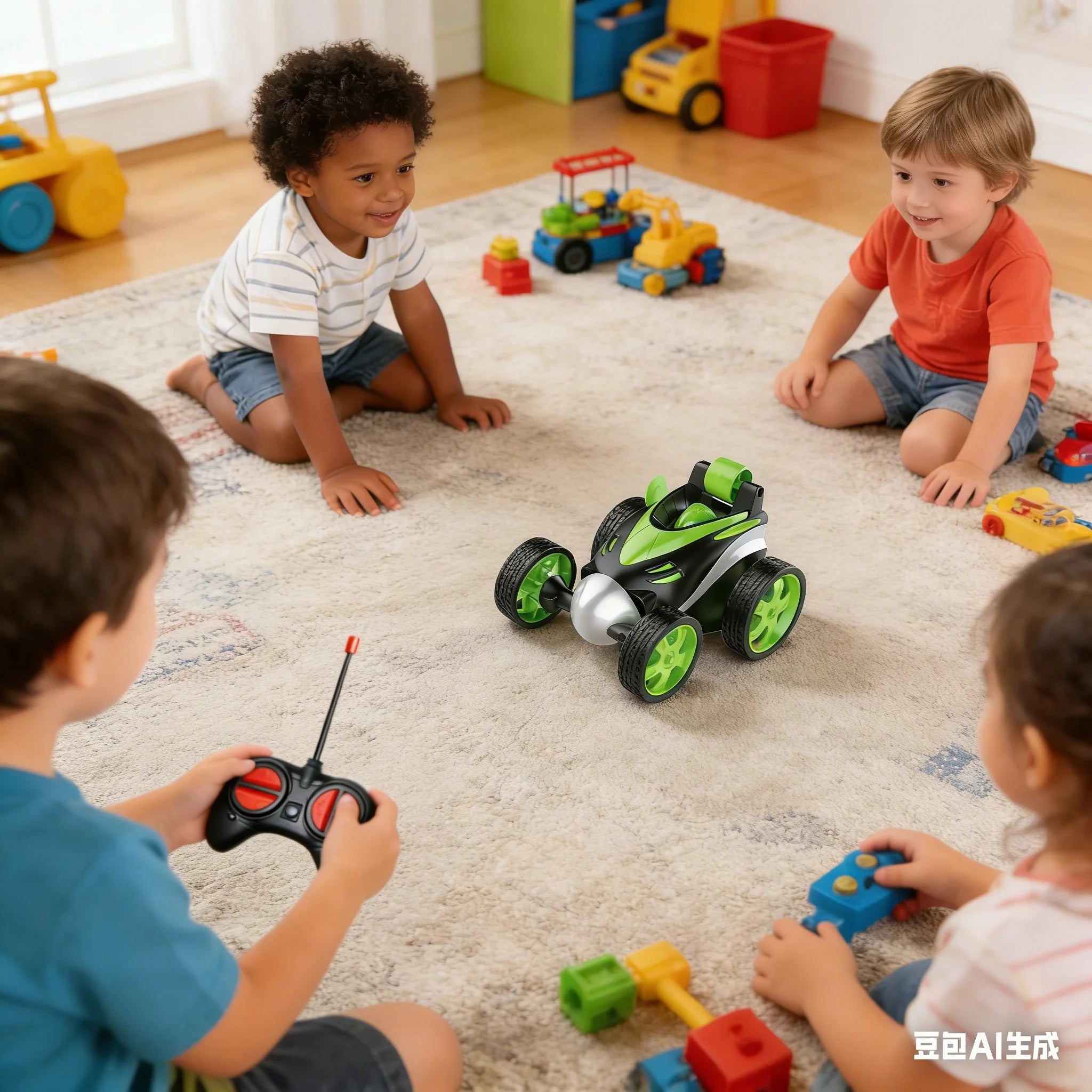 Remote Control Car Rc Stunt Car for Boy Girls 360 Degree Rotation Racing Car Rc Cars Flip and Roll Stunt Car Toy for Kids