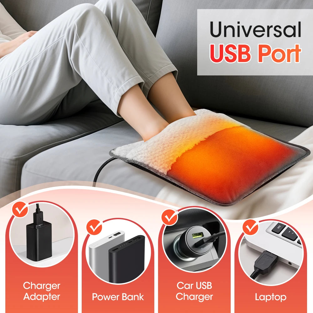 Electric Heating Pad Multifunctional Physiotherapy Heating Blanket Cushion 10 Levels Temperature Timing Body Back Warmer Winter