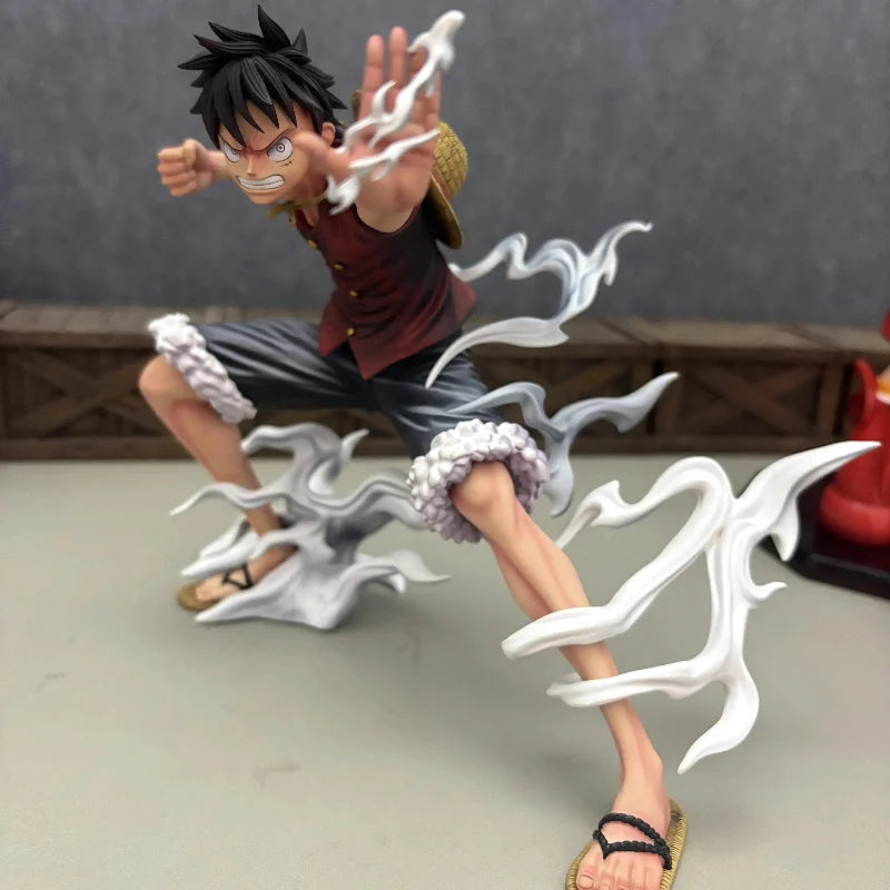One Piece Monkey D Luffy Gear 2 Action Figure Anime Collectible Model Desktop Decoration Gaming Case Ornament For Anime Fans