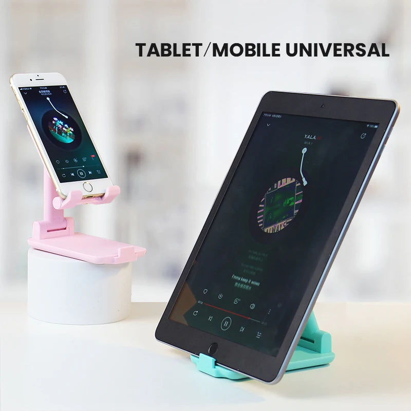 Keep your phone within easy reach with this adjustable desktop phone holder stand—perfect for hands-free use and quick access!
