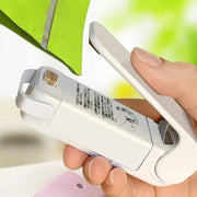 Seal your food bags easily with this mini heat bag seal machine—thermal plastic sealer perfect for keeping packages fresh and airtight!