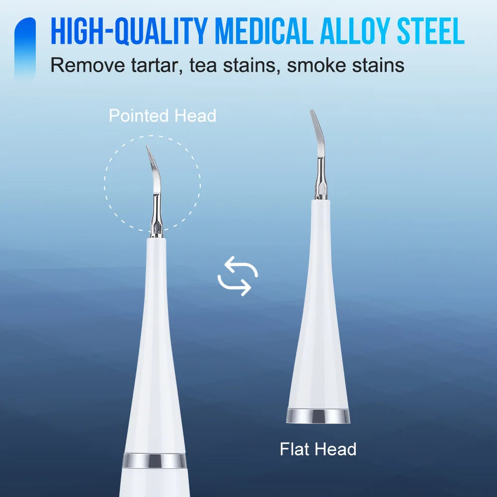 Experience total oral care with this electric toothbrush set—featuring six functions for efficient tartar removal and a healthier smile!