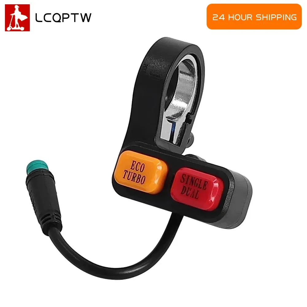 Dual Drive Control Switch 5 Pin for Kugoo G-Booster Electric Scooter Single And Dual Drive Motor Switch Headlight Switch Parts