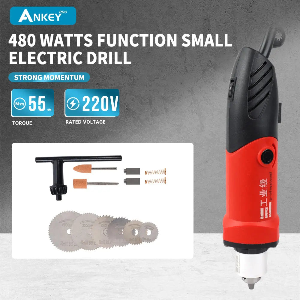 Electric Drill Engraving Pen Grinder Mini Drill Power Tools DIY Drill 480W Engraver Dremel Electric Rotary Tool Grinding Machine