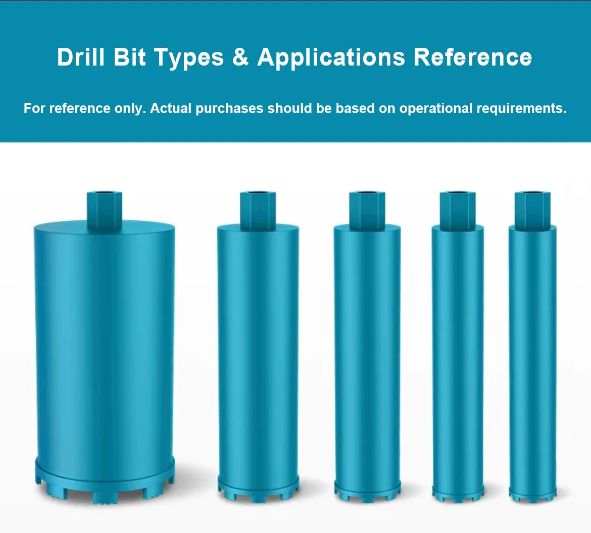BODA Brushless Wet/Dry Drill 20-178mm , Water-Cooled Concrete Drill for Brick, Stone, Tile & Floor ,Professional Core Drilling
