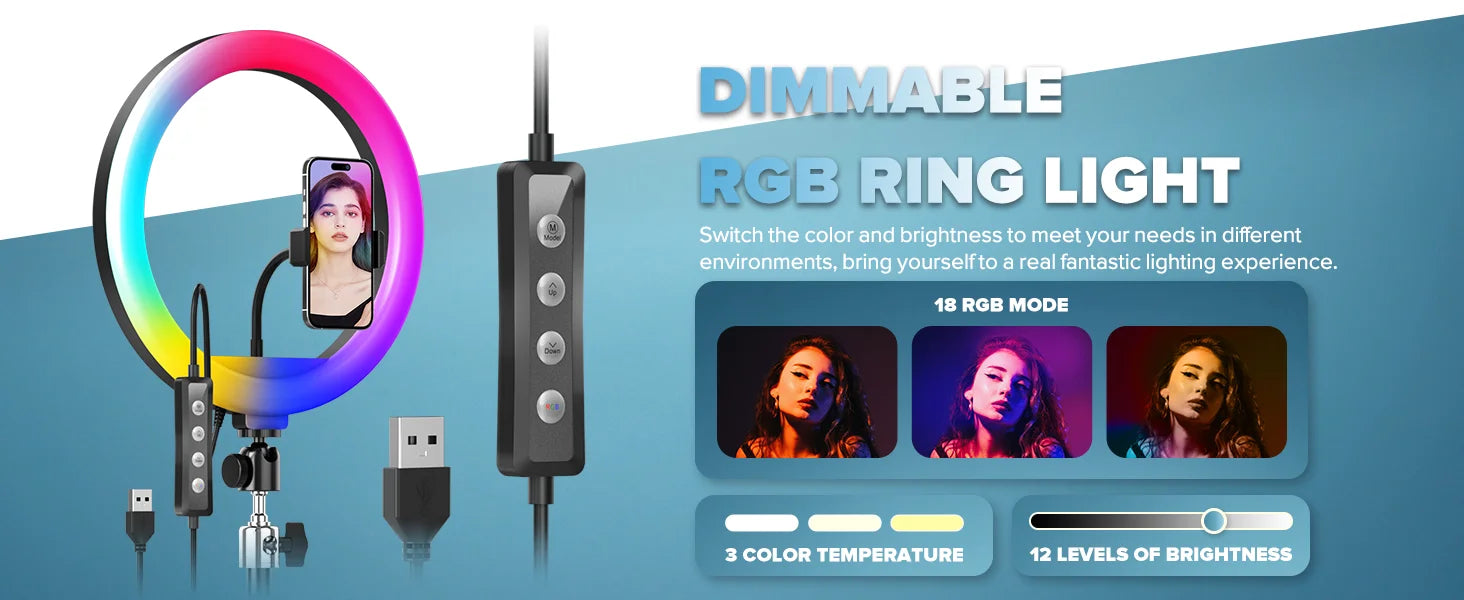 360 Photo Booth for Video with App Control Rotating 360photo Booth Degree Photobooth Machine with RGB Ring Light for Party Event