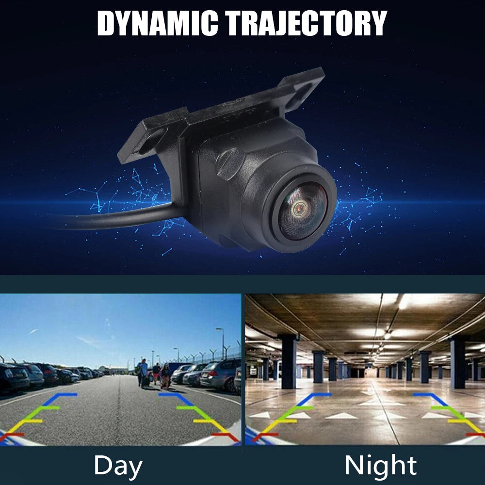 CCD Car Camera High Definition AHD Fisheye Lens 1280x1080P 170 Wide Angle Starlight Night Vision Rear View Reverse Camera
