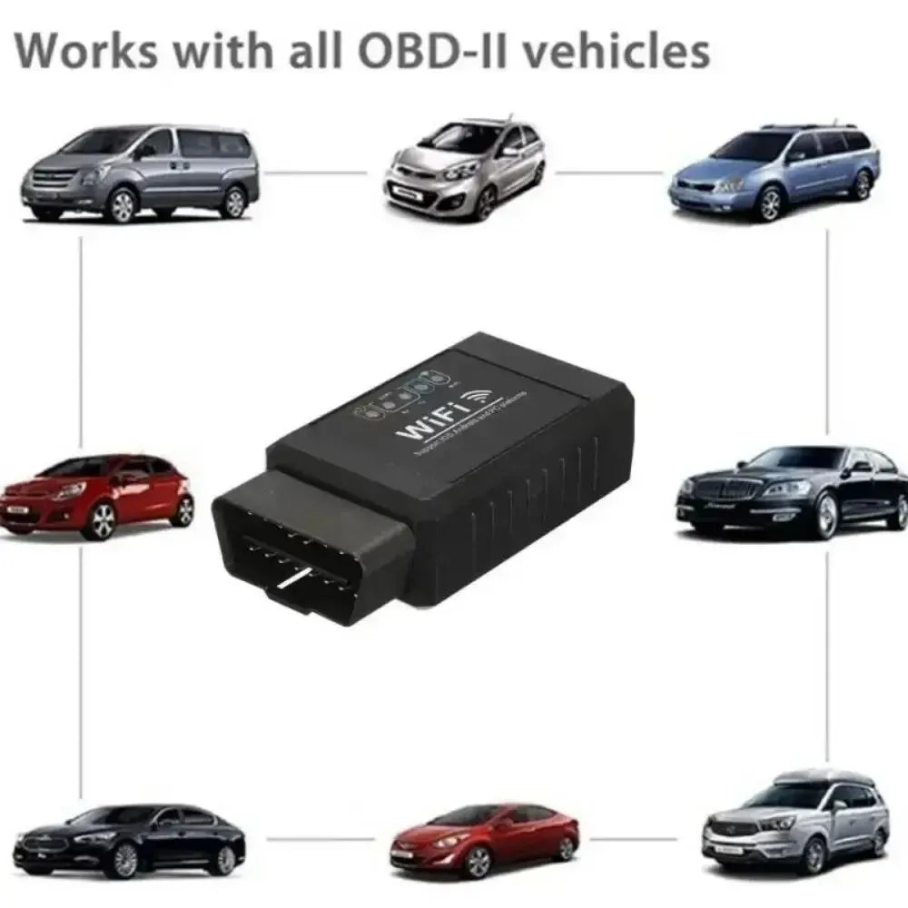 OBD2 WIFI ELM327 V 1.5 Scanner for iPhone IOS /Android Auto OBDII OBD 2 ODB II ELM 327 V1.5 WI-FI Code Reader Diagnostic Tool