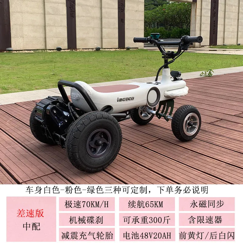 Adult Electric Hoverboard Self-Balancing Scooter Long Range Fast Speed Drift Commuter