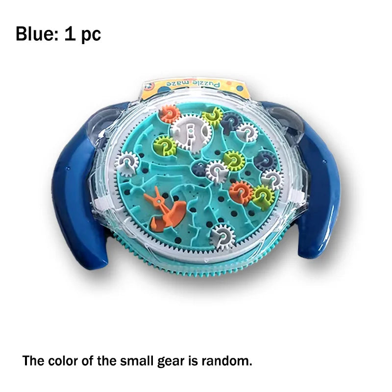 Intellectual Escape Maze Challenge, Maze Disk Gear Track Ball, Logic Training, Attention Enhancement, Children's Game Controller Toy, Parent-Child Interactive Hand-Eye Coordination Educational Toy, Holiday Gift