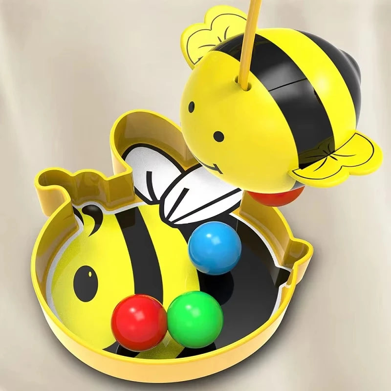 Bumble Bee Magnetic Toy Funny Family Board Games Montessori Interactive Fishing Sorting Game for Kids and Adults  2‑4 Player
