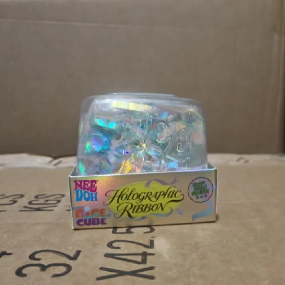 2026 Schylling Needoh Nice Cube Sensory Fidget Cube Stress Relief Anxiety Sensory Tool for Focus ADHD Office Desk Calming Gadget