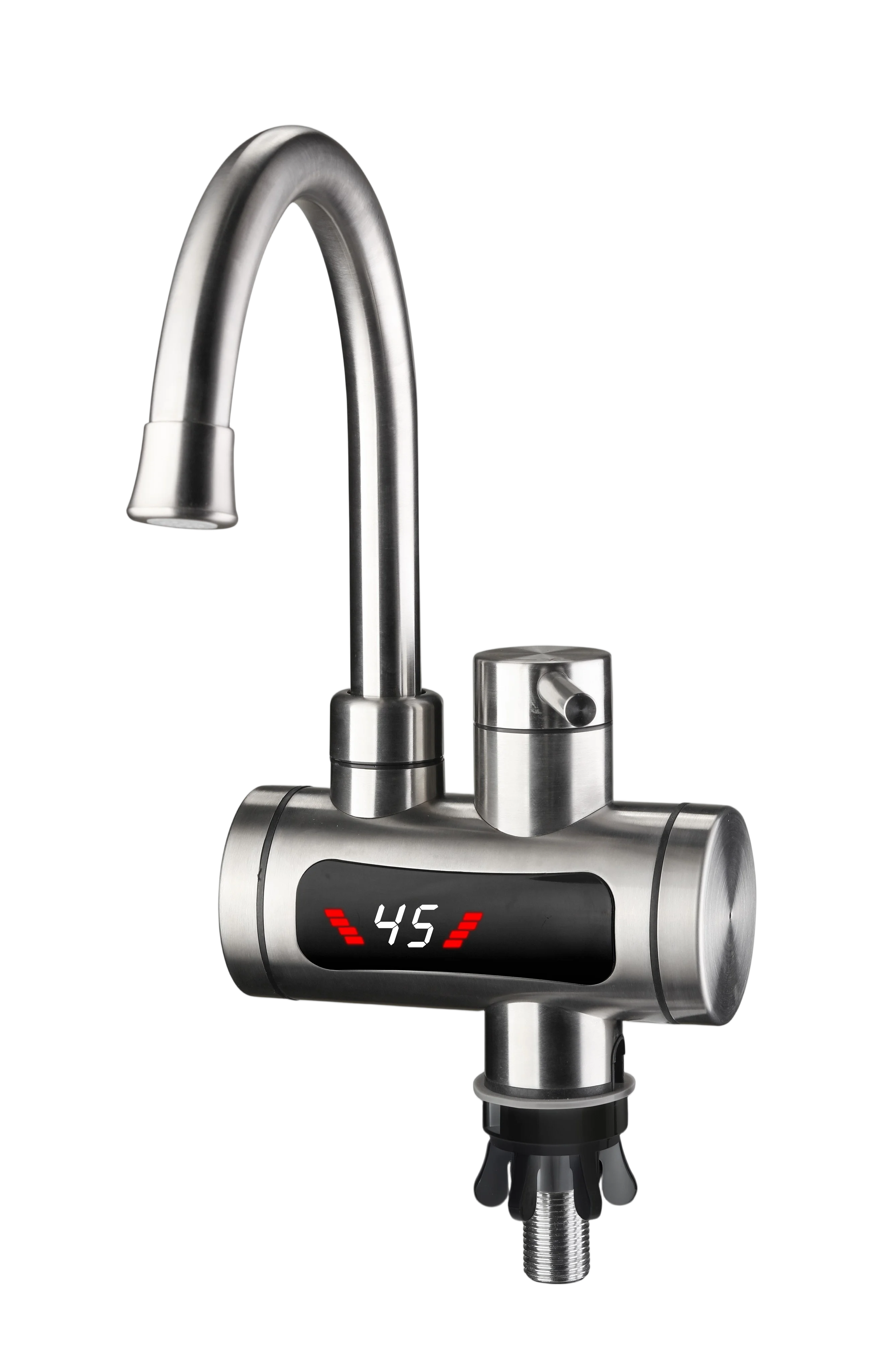 Instant Electric Water Heater 3300W EU Plug Under Sink 220V Kitchen Bathroom Tankless Hot Water Faucet Heater 360° Rotatable