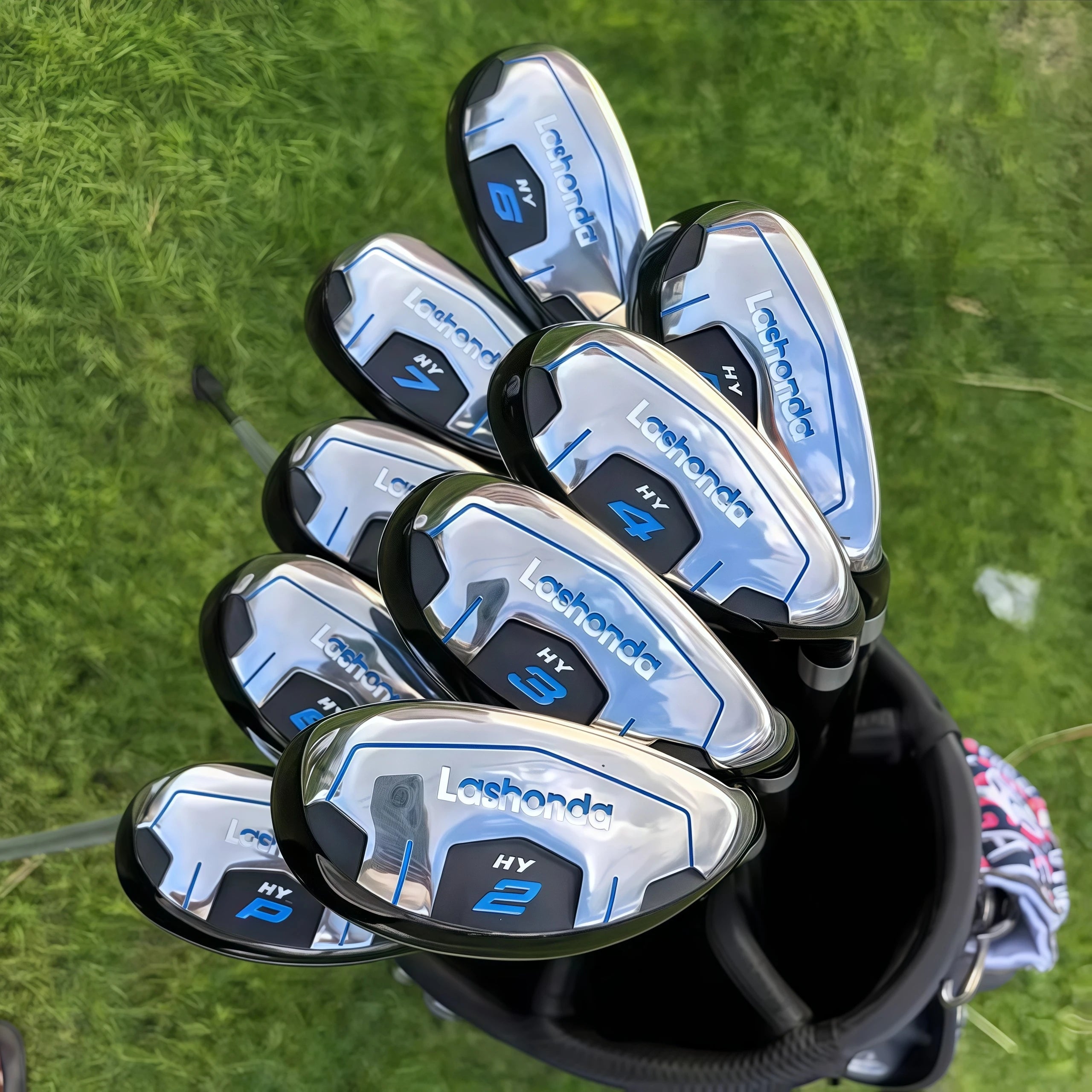 Lashonda Golf Hybrid Club - Chicken Leg Carbon Fiber SR Shaft, All-Terrain Coverage, High Forgiveness for Long Distance Shots