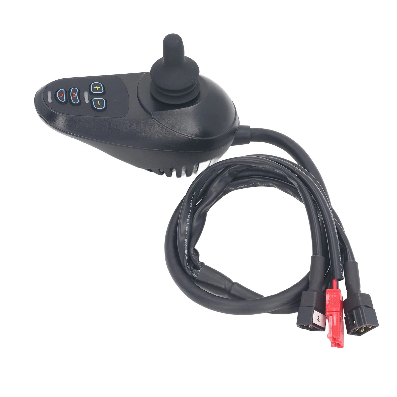 Enhance mobility with this electric wheelchair controller featuring smooth EABS braking, easy speed adjustment, and a responsive joystick for precise maneuvering and safe parking!