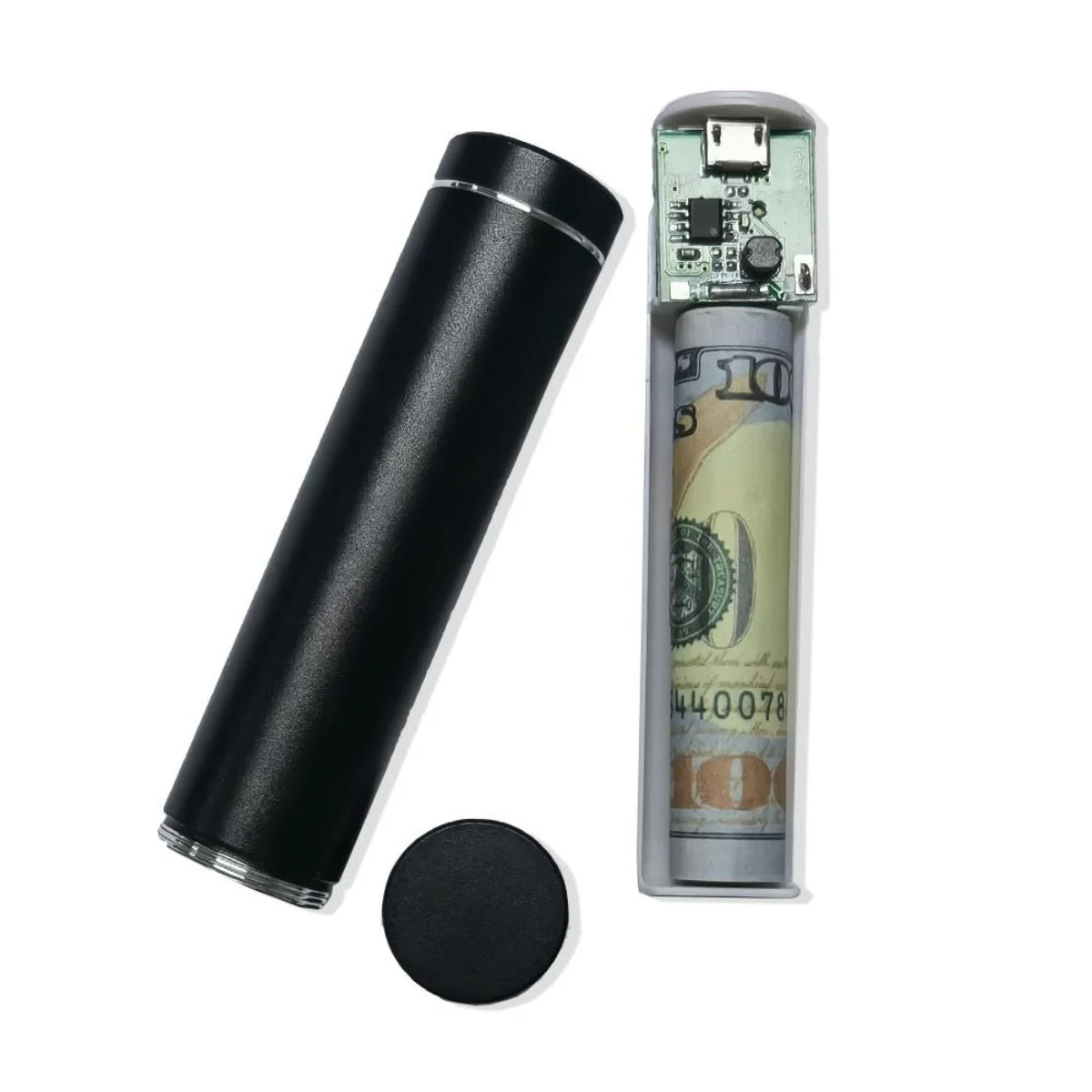 Camouflage Mini Power Bank Sight Secret Family Transfer Hidden Security Container Hidden Medicine Box Storage Artifact